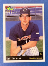 ROB THOMSON - Philadelphia Phillies Manager 1991 Classic Prince William Cannons