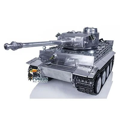 Almost 100% Metal 1/16 Mato Tiger I RC Tank KIT BB Shooting Radio Machine Gun - Image 1 of 4