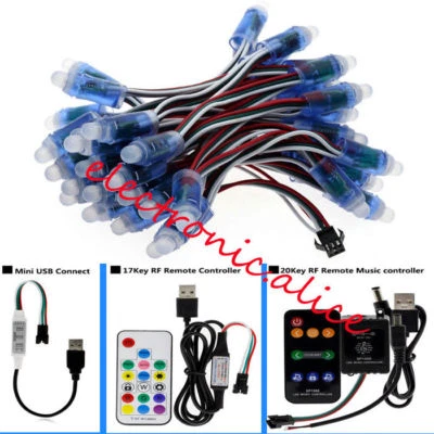 WS2811 RGB LED Module Waterproof DC 5V Full Color LED Pixel Module & controller - Image 1 of 4