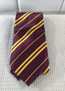 Rubie's Harry Potter Neck Tie Cosplay Gryffindor Costume OS Maroon Gold Striped