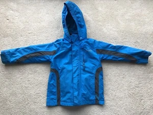 Mountain Warehouse Childrens 3 in 1 Waterproof Jacket Blue 5-6 years - Picture 1 of 6