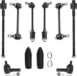 Barra estabilizadora delantera trasera Tierod de 10 piezas para Nissan Pathfinder 1996-2002 2003 2004 QX4 - Imagen 1 de 1