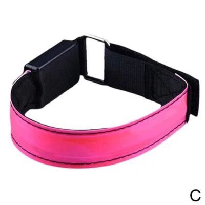 USB Charging LED Luminous Night Running Armbands Bracelets Outdoor Sports` D2P3 - Image 1 of 4