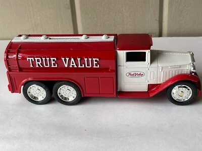 1930 ERTL Diamond True Value Die Cast Tanker Truck Bank - Image 1 of 4