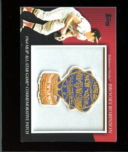 2010 Topps Commemorative Patch #MCP-82 Brooks Robinson NM-MT or Better - Picture 1 of 2