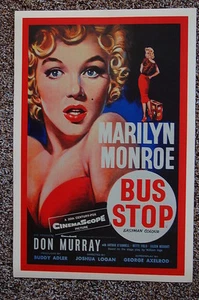 Bus Stop Lobby Card Movie Poster Marilyn Monroe - Picture 1 of 1