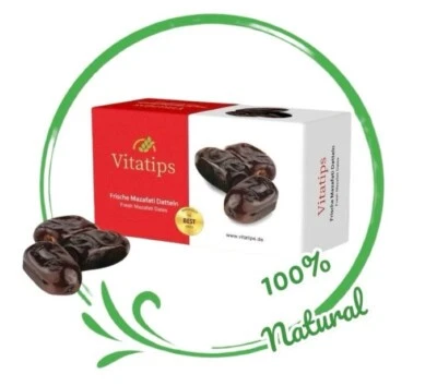 8 x 550g Fresh Mazafati Dates - Aromatic & Juicy, Premium Quality - Image 1 of 3