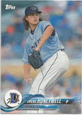 Brent Honeywell Tampa Bay Rays 2018 Topps Pro Debut Minor League Baseball - Image 1 of 3