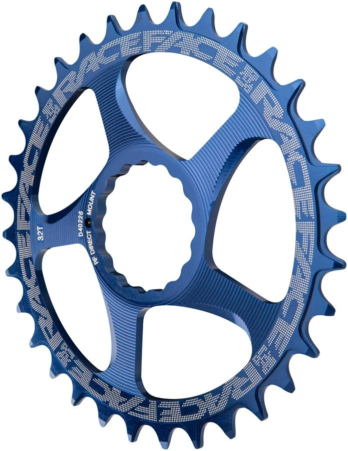 RaceFace Gravel Bike Narrow Wide Direct Mount CINCH Chainring 26t Blue - Image 1 of 1