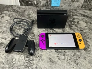 Guaranteed Work Nintendo Switch V1 Console w/ Charger Joycons - Picture 1 of 12