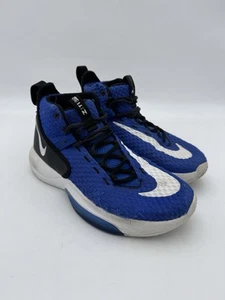 Nike Zoom Rize TB Size 8.5 men's shoes BQ5468-400 Royal Blue Preowned - Picture 1 of 12