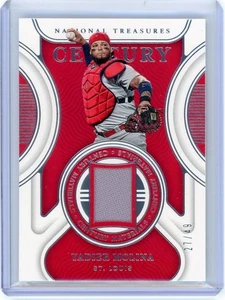 2022 Panini National Treasures Century Materials 27/49 Yadier Molina #CEM-YA - Bild 1 von 2