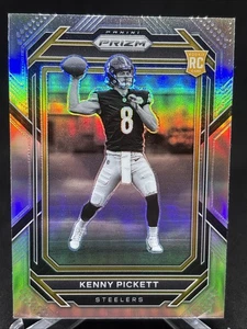 Negativo Kenny Pickett 2022 Panini Prizm Silver Rookie #301 - Imagen 1 de 2