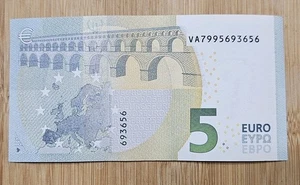 2013 European Union 5 Euro - Spain, Signed: Draghi, Prefix VA, UNC - Picture 1 of 2