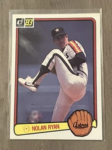 Nolan Ryan 1983 Donruss Player Card. Houston Astros *Very Sharp & Well Centered* - Picture 1 of 2