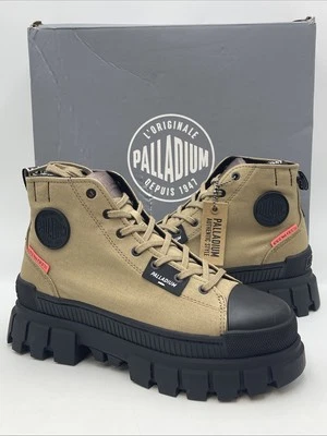 Palladium Revolt Hi TX Platform Boot Women’s Us Size 9, Olive, 97242-307-M - Image 1 of 4
