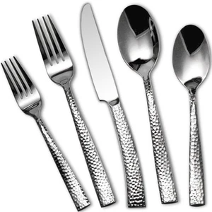 20-Piece Silverware Set, Heavy Duty Stainless Steel Flatware Set Service for ... - Bild 1 von 6