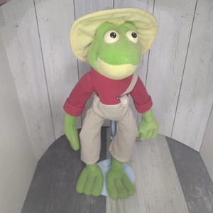 Vintage Disneyland Disney World Brer Frosch 16 Zoll Plüsch Splash Mountain mit Ständer selten - Bild 1 von 4