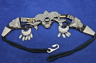 One Of kind Handmade Women's Belt Made in 2016 by Artist Vicky Hensley  - Изображение 1 из 4