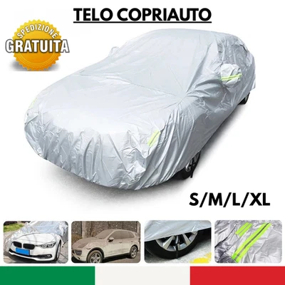Telo Copriauto Xl Universale Copertura Auto L Copri Auto SUV Neve Impermeabile - Immagine 1 di 4