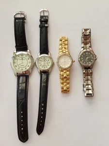 LOT- Charles Raymond Quartz Anne Klein II Diamond Gruen Swiss Wrist Watch AS IS - Picture 1 of 9