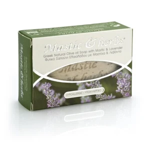 Naturseife Bio Seife mit Mastix , Lavendel Mastixstrauch Körper und Gesicht - Picture 1 of 1