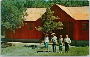 Campers at State 4-H Club Camp, Bosque Nacional de Nebraska, Nebraska - Postal - Imagen 1 de 2