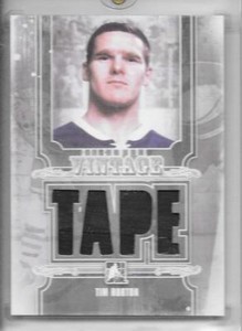 13-14 ITG STICKWORK VINTAGE TAPE SILVER #VT-08 TIM HORTON /4
