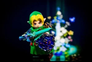 Accesorio de estatuilla moldeada personalizada - Ocarina of Time Link - Imagen 1 de 3