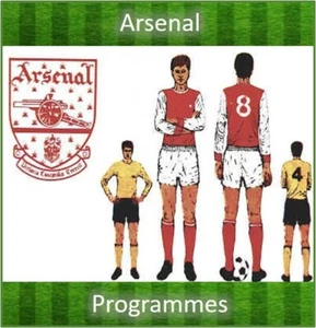 Programme Arsenal Football Club Highbury Programmes 1969 - 2001 Various Teams - Picture 1 of 87