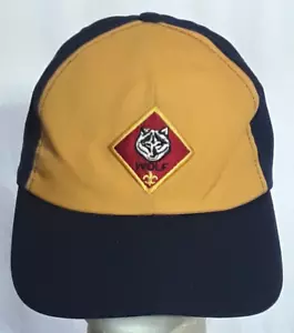 Boy Scouts WOLF Snap Back Baseball Cap Hat Youth S/M Small Medium BSA USA Made - Picture 1 of 6