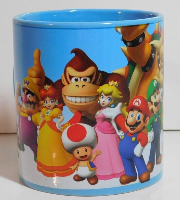 17 artes jogo Mario para caneca (Super nintendo)