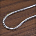 20”, 2mm, vintage Italy Sterling silver snake chain, Italy 925 necklace