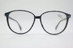 Vintage Silhouette 1305 /10 Multicolored Black Silver Oval Eyeglass Frame - Picture 1 of 6