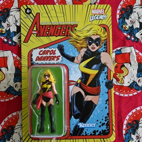 Marvel Legends Carol Danvers Unpunched Action Figure Toy *We Combine Ship*CF001 Cover