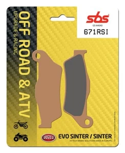 SBS 671RSI Brake Pads Anterior Racing Husqvarna SM 125 1998-1999 - Picture 1 of 4