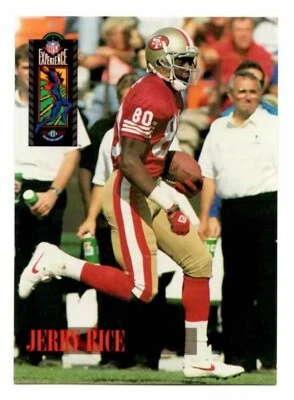 Jerry Rice 1994 Classic NFL Experience #89 Football Card - Image 1 of 2