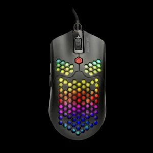 DragonWar G25 PHOENIX Pro Gaming Mouse (BLACK) 12000dpi USB RGB ELE-G25-BK *-[33 - Picture 1 of 5