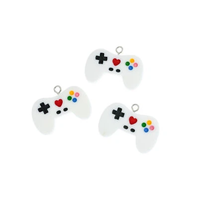 4 белых резиновых подвески для игрового контроллера — K559 - Изображение 1 из 3