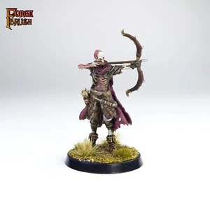 Zombie Skeleton archer. Painted for warhammer d&d rpg fantasy descent aos - Imagen 1 de 3