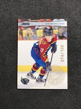 2001-02 TOPPS STADIUM CLUB ILYA KOVALCHUK ROOKIE AWARD WINNERS SILVER #ed 74/100