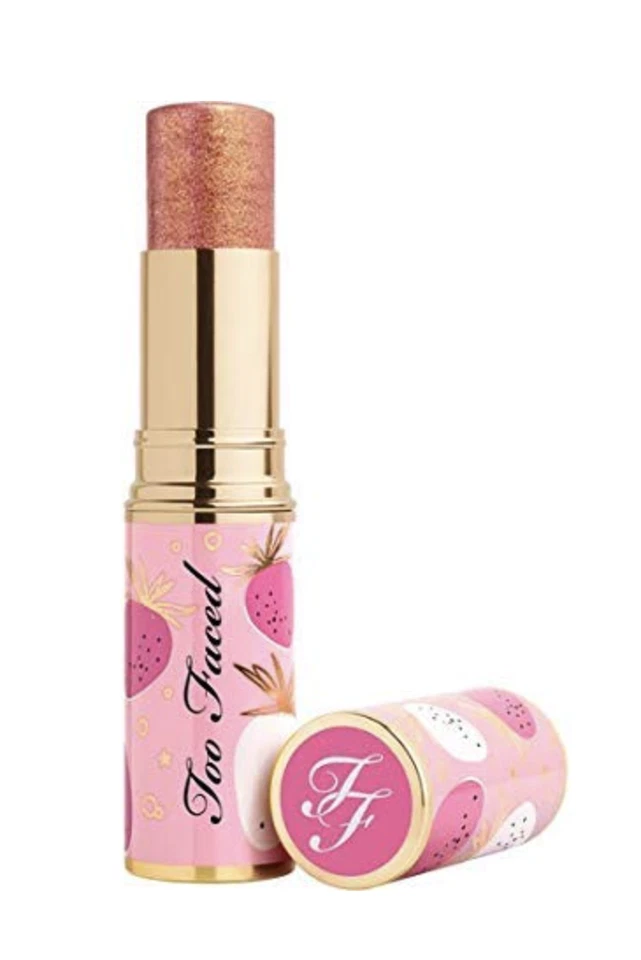 too faced highlighter stick strawberry sparkle 10g unboxed - Image 1 of 1