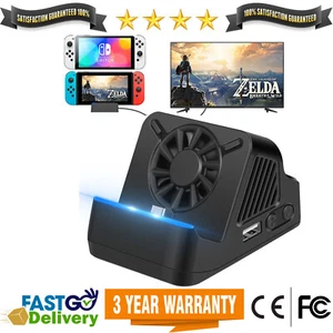 TV Dock for Nintendo Switch 4K HDMI Portable Travel TV Docking Charging Station - Picture 1 of 12