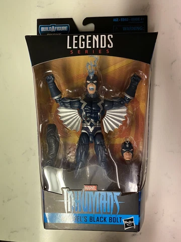 2018 Hasbro Marvel Legends Black Bolt Okoye BAF 6" - New & Factory-sealed Cover