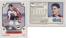 1991-92 7th Inning Sketch OHL Ryan Kuwabara #303