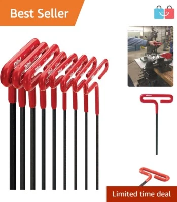 SAE Hex Keys in 8-PC K-Tkey Set with Comfortable Cushion Grip - EKLIND Toolset - Image 1 of 4