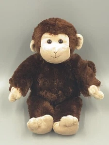 The Bearington Collection 16” Brown Monkey Plush Stuffed Animal Toy - Picture 1 of 8