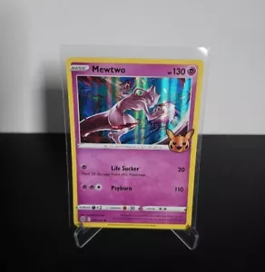 GCC Pokémon Mewtwo 056/172 SWSH Trucco o Scambia Francobollo Halloween Olo Raro - Foto 1 di 2