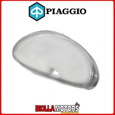 494518 VETRO CONTACHILOMETRI TRASPARENTE ORIGINALE PER VESPA ET4 50 2000-2003 - Immagine 1 di 4