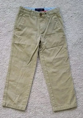Tommy Hilfiger Beige Tostado Caqui Niños Pantalones Talla 6 Foto 1 de 4
